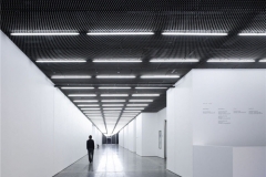 黑色菱形拉伸网吊顶