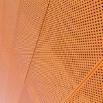 橙色穿孔铝板为什么会被用在建筑外立面呢