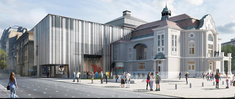 外立面穿孔铝板-幕墙穿孔铝板建筑