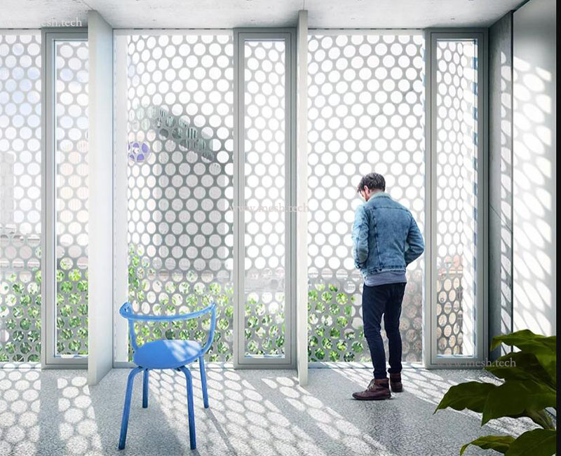 圆孔穿孔铝板定制-穿孔铝板批发价格